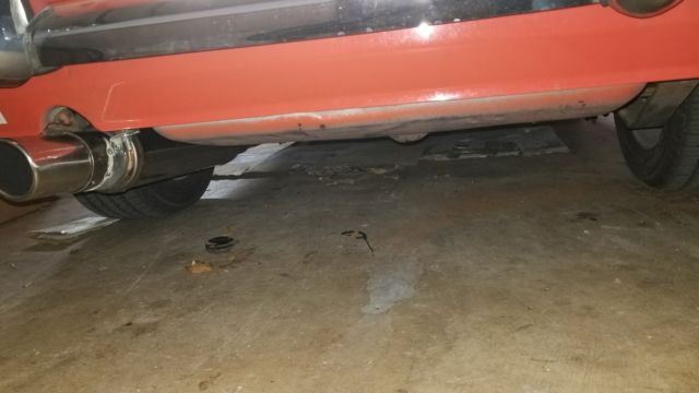 1971 Orange MG MGB Coupe