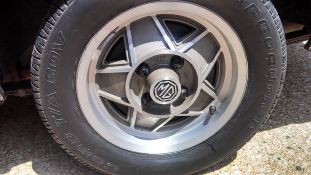 1980 Black MG MGB Convertible