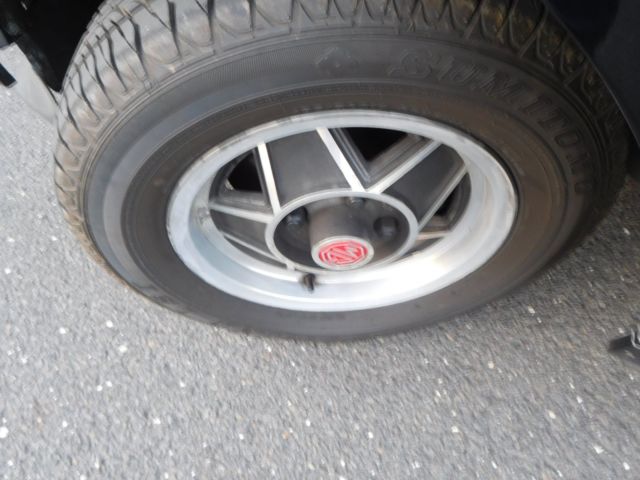 1980 Black MG MGB Convertible