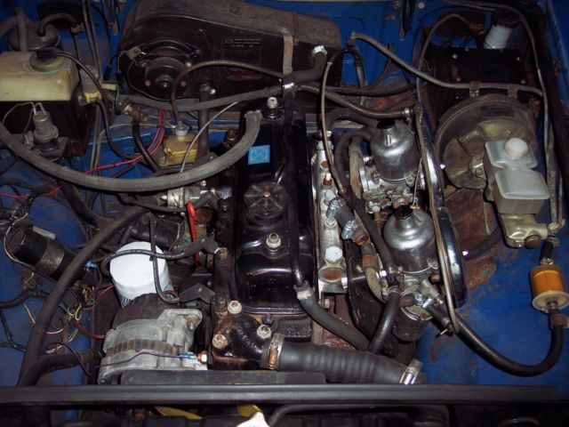 1976 Blue MG MGB