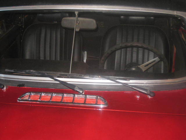 1973 Red MG MGB Convertible