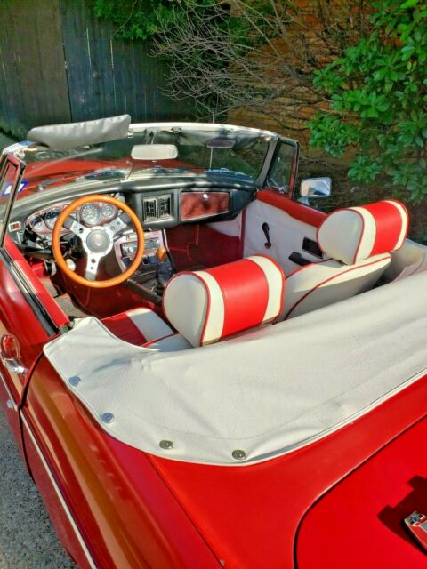 1974 Red MG MGB Convertible