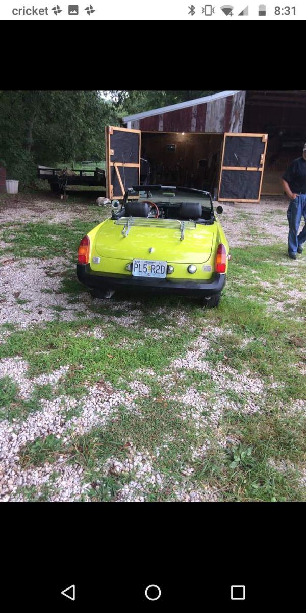 1975 MG MGB Convertible