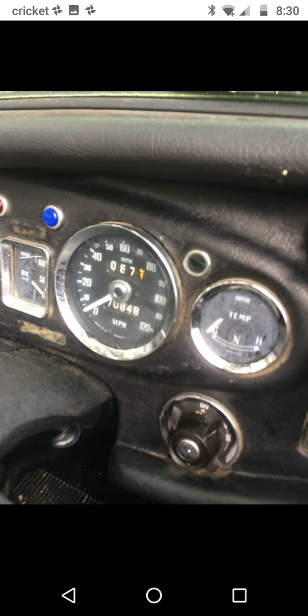 1975 MG MGB Convertible