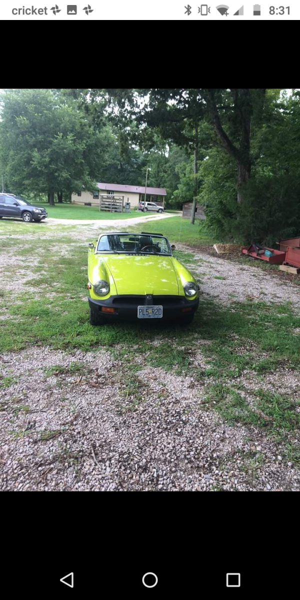 1975 MG MGB Convertible