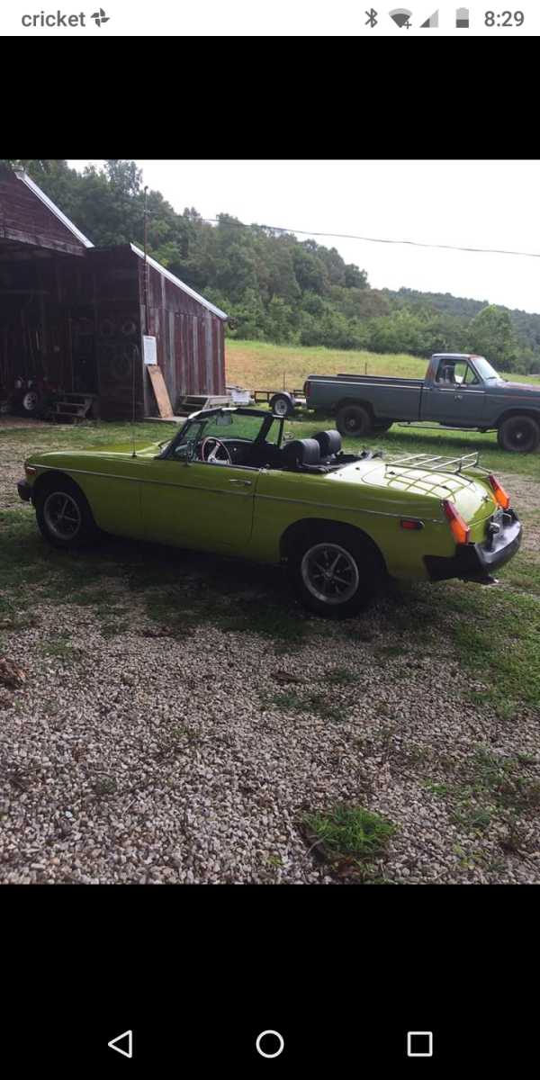 1975 MG MGB Convertible