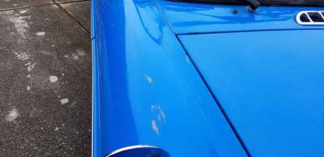 1979 Blue MG MGB Convertible