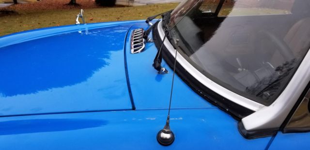 1979 Blue MG MGB Convertible