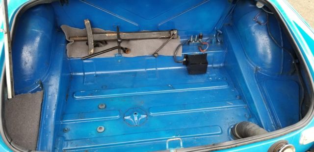 1979 Blue MG MGB Convertible