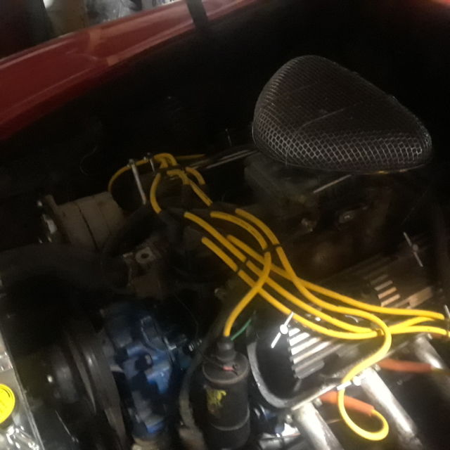 1977 Red MG MGB Convertible