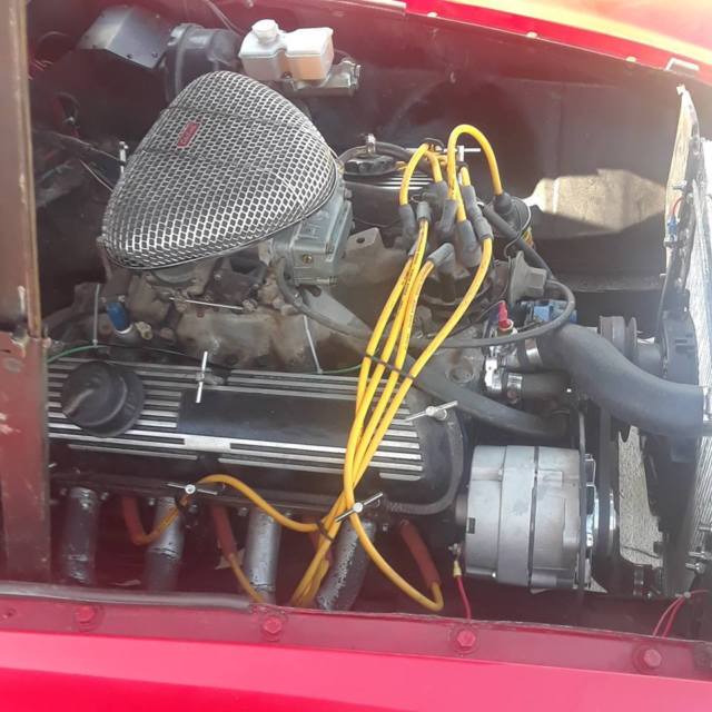 1977 Red MG MGB Convertible