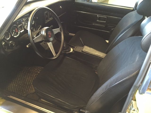 1972 Green MG MGB Coupe