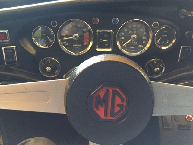 1972 Green MG MGB Coupe