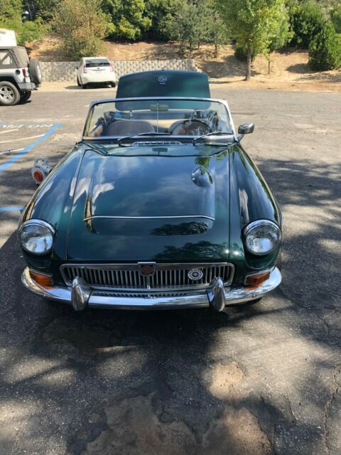 1968 Green MG MGC Convertible