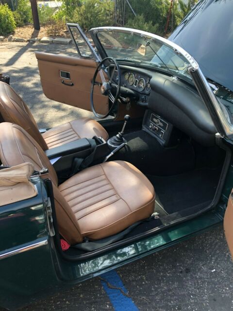 1968 Green MG MGC Convertible