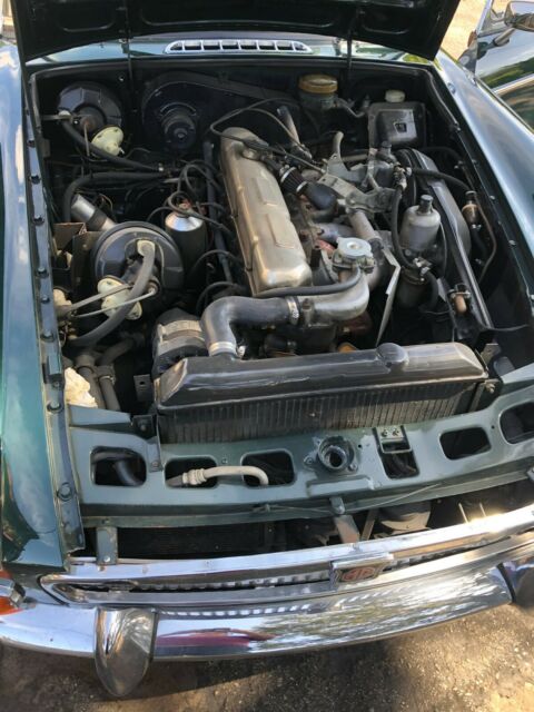 1968 Green MG MGC Convertible