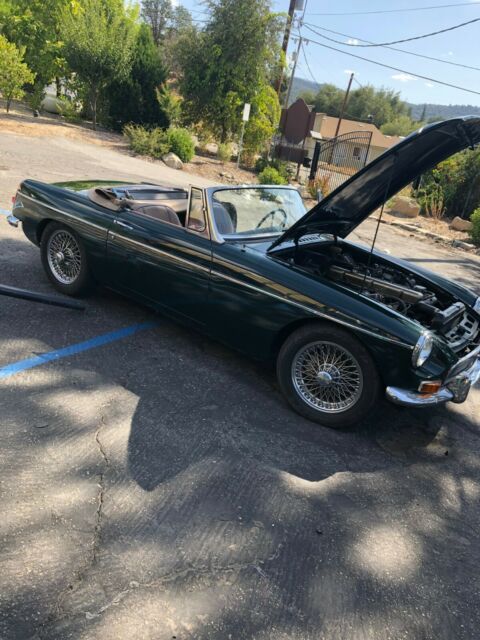 1968 Green MG MGC Convertible