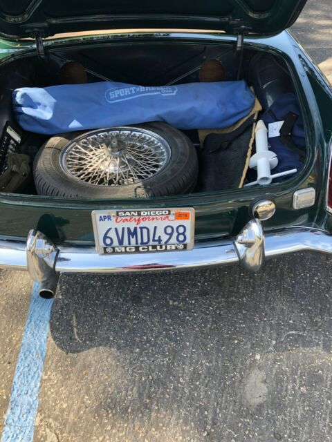 1968 Green MG MGC Convertible