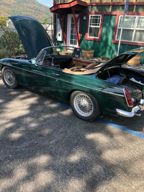 1968 Green MG MGC Convertible