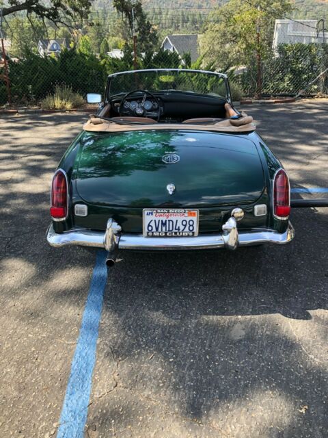 1968 Green MG MGC Convertible