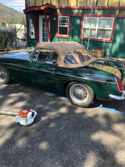 1968 Green MG MGC Convertible