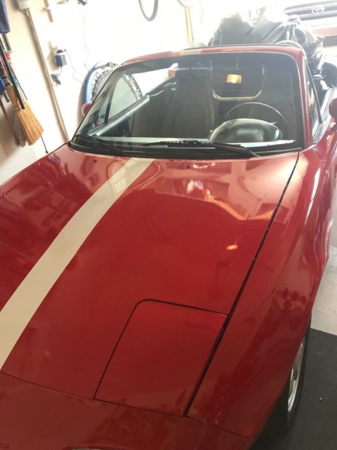 1991 Red Mazda MX-5 Miata Convertible