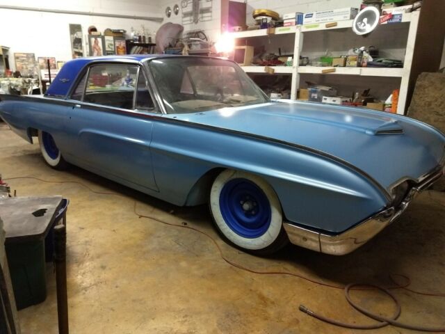 1963 Blue Ford Thunderbird Coupe