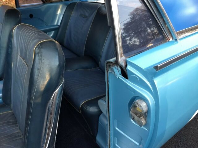 1963 Blue Ford Thunderbird Coupe