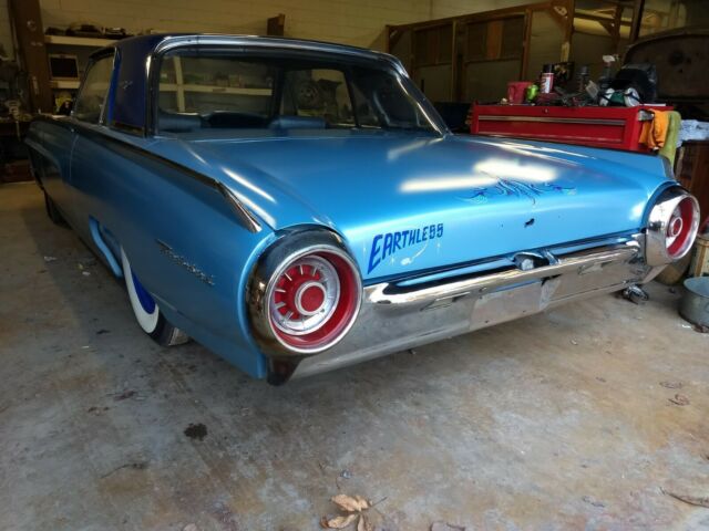 1963 Blue Ford Thunderbird Coupe