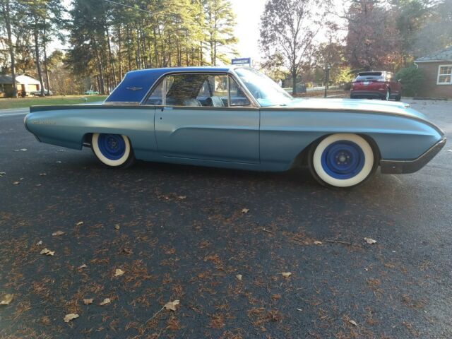 1963 Blue Ford Thunderbird Coupe