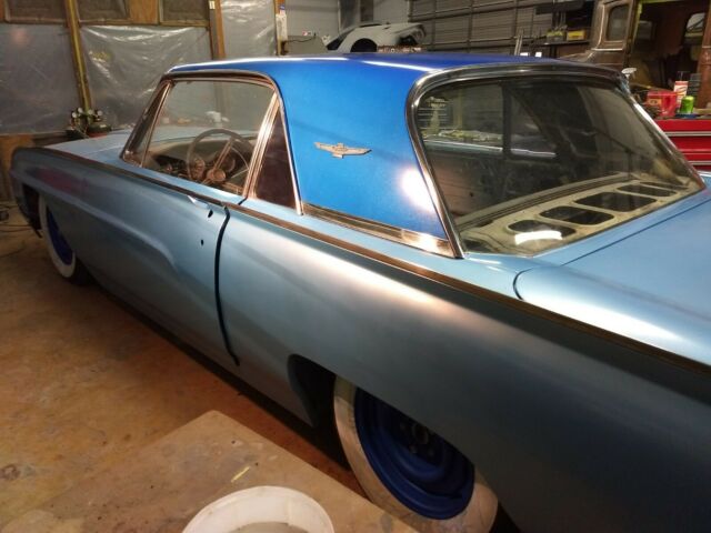 1963 Blue Ford Thunderbird Coupe