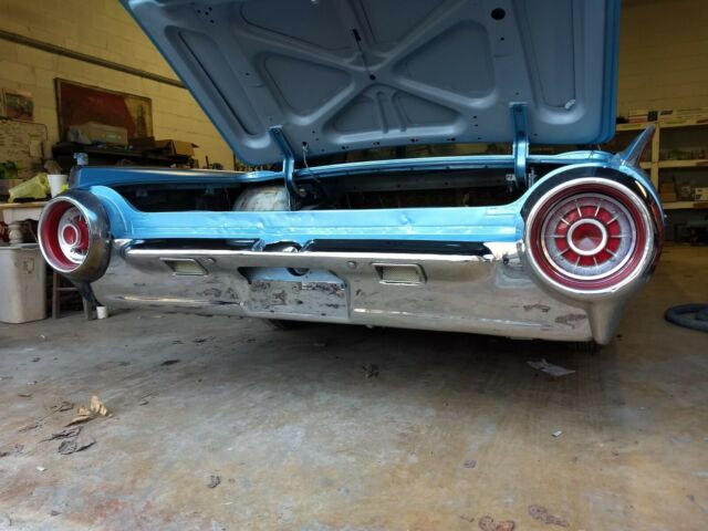 1963 Blue Ford Thunderbird Coupe