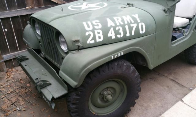 1952 Green Willys M38 willys