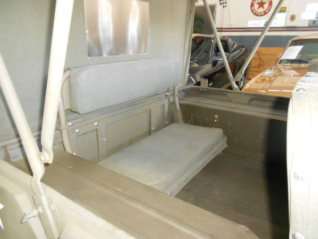 1952 Green Willys Jeep Convertible