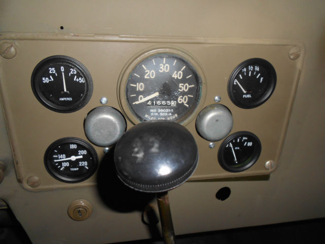 1952 Green Willys Jeep Convertible