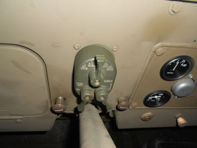 1952 Green Willys Jeep Convertible