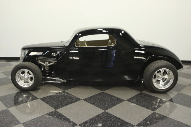 1937 Black Ford Minotti Coupe