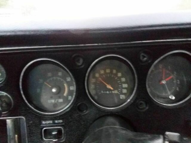 1970 Silver w/ blue stripes Chevrolet El Camino Standard Cab Pickup