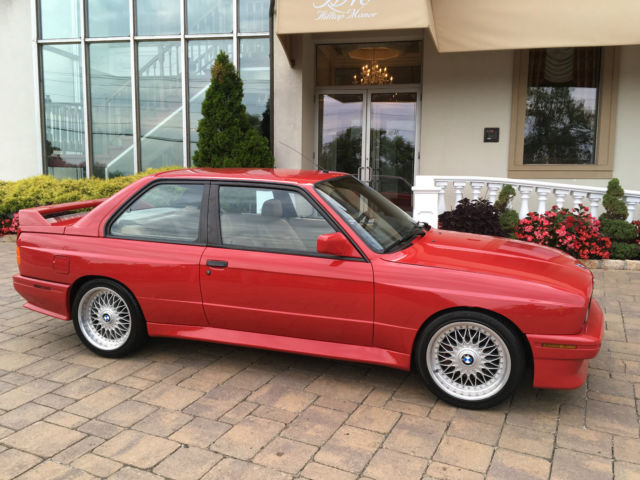 1988 Red BMW M3 Coupe