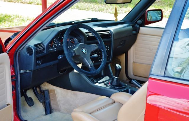 1988 Red BMW M3 Coupe