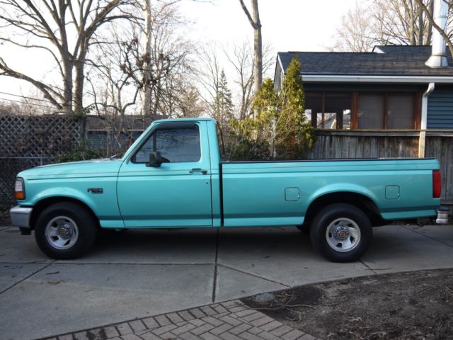 1994 Calypso Green Ford F-150 Crew Cab Pickup