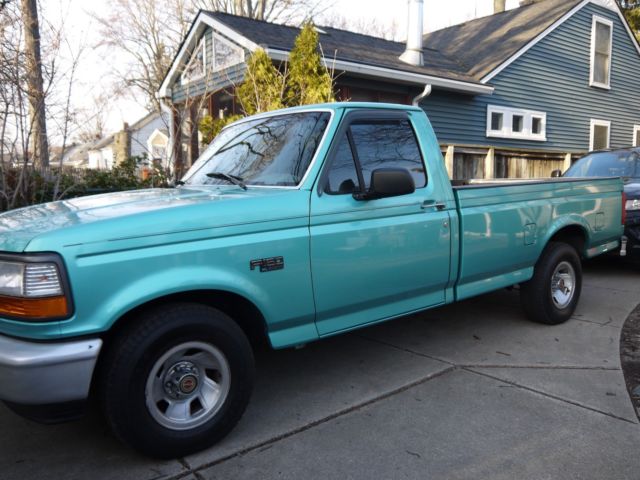 1994 Calypso Green Ford F-150 Crew Cab Pickup