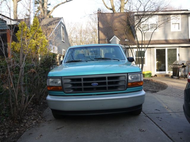 1994 Calypso Green Ford F-150 Crew Cab Pickup