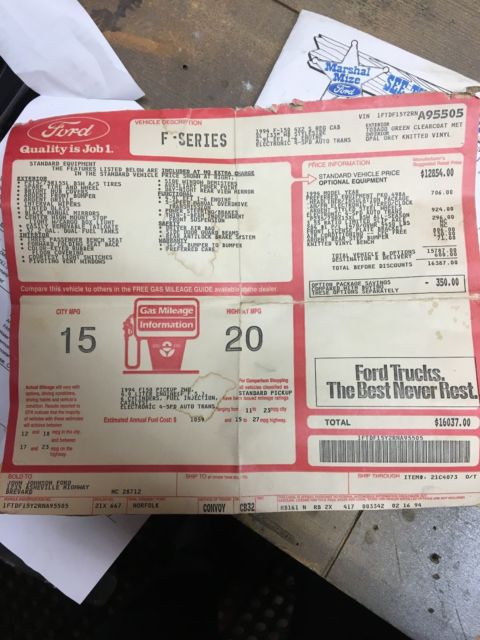 1994 Calypso Green Ford F-150 Crew Cab Pickup