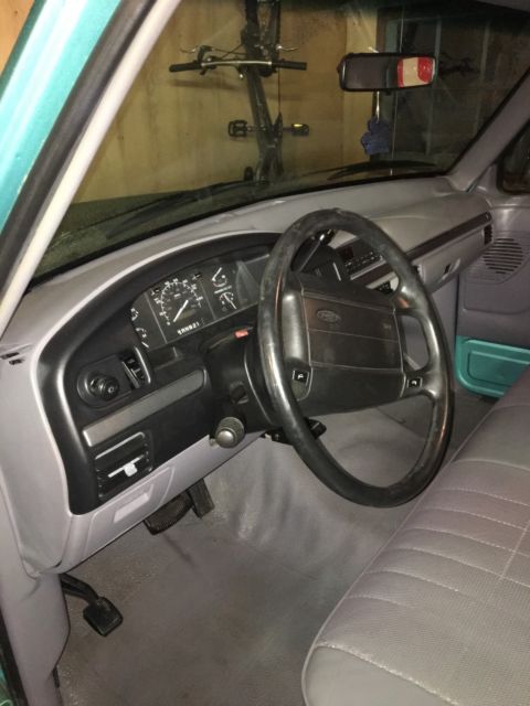 1994 Calypso Green Ford F-150 Crew Cab Pickup