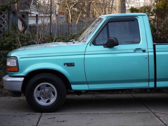 1994 Calypso Green Ford F-150 Crew Cab Pickup