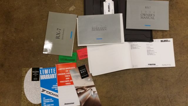 1994 Silver Mazda RX-7 Coupe