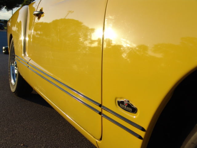 1974 Yellow Volkswagen Karmann Ghia Coupe