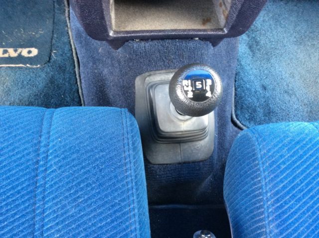 1986 Blue Volvo 240 Sedan