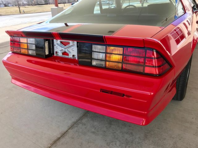 1992 Red Chevrolet Camaro Coupe